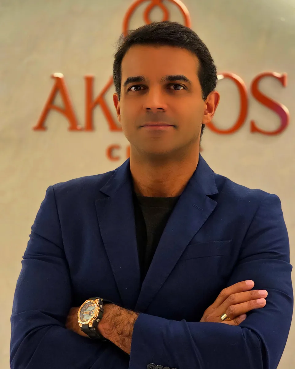 Dr. Rodrigo Junqueira, nutrólogo da Akkros Clinic
